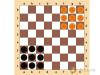 Игра на шахматной доске в уголки